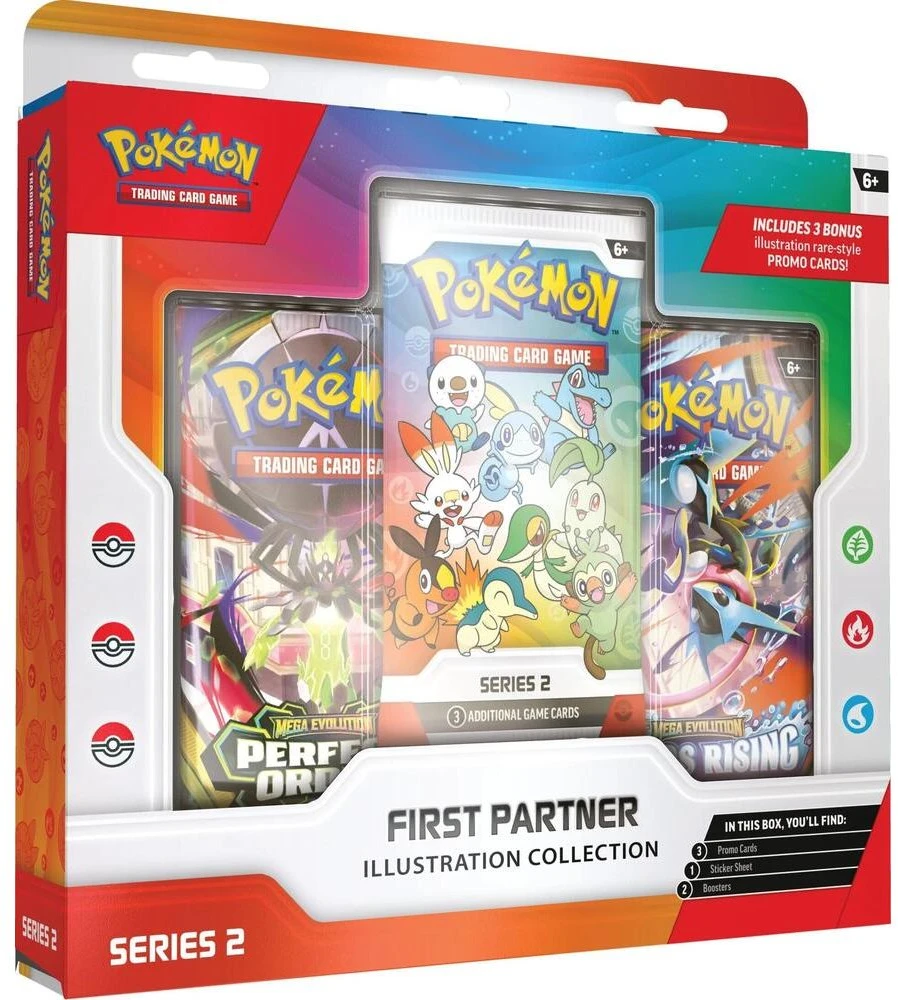Pokémon TCG First Partner Illustration Collection Series 2 kolekcinis rinkinys