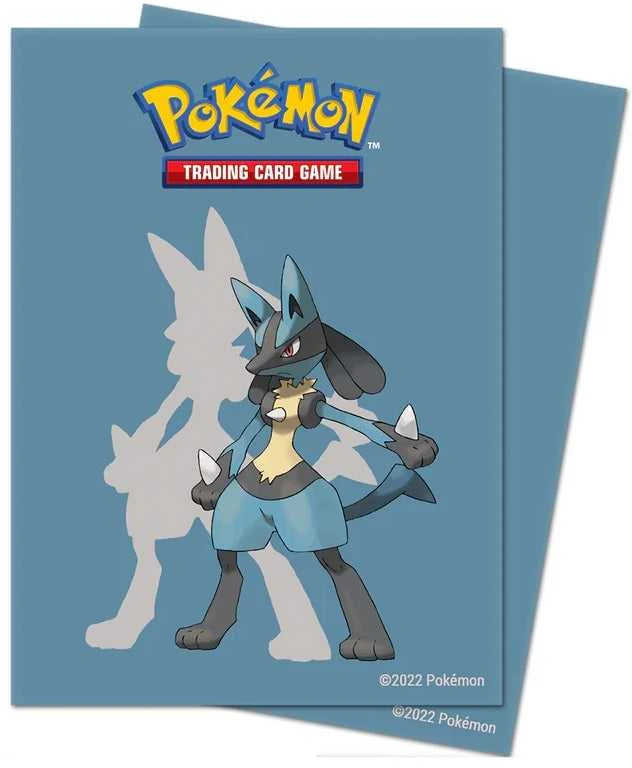 Dėlionė Pokémon TCG įmautės Lucario – Ultra PRO, 65 vnt., standartinės