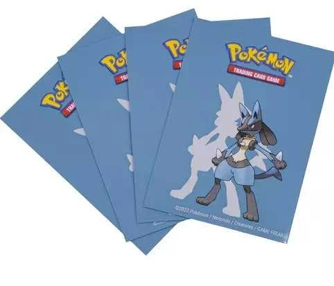 Dėlionė Pokémon TCG įmautės Lucario – Ultra PRO, 65 vnt., standartinės