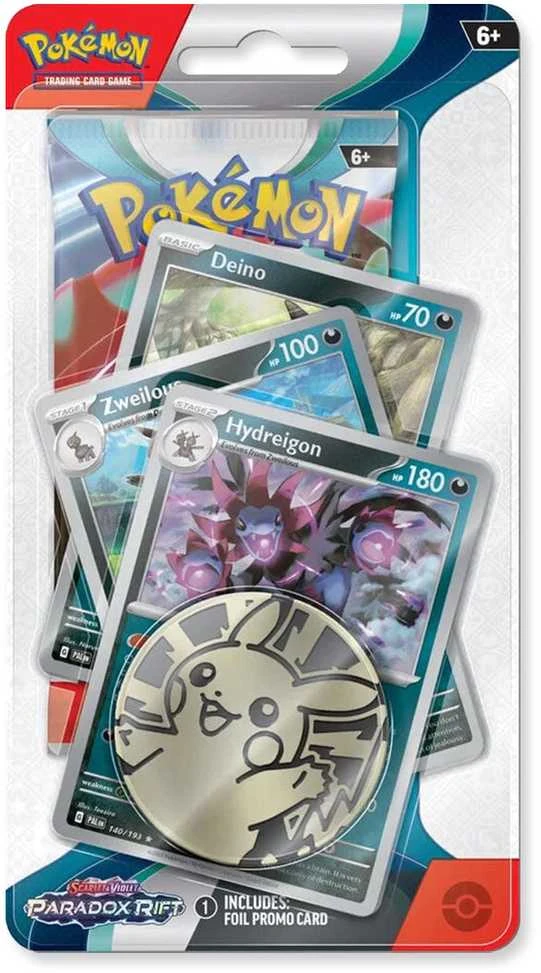 Pokémon TCG Paradox Rift Premium kolekcija Hydreigon (anglų k.)