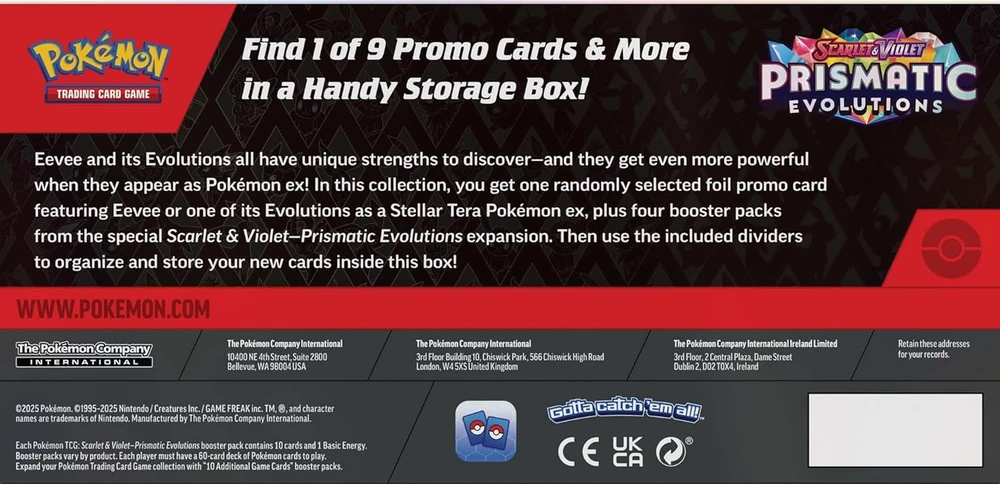 „Pokemon Pokemon TCG“ – „Scarlet & Violet 8.5“ staigmenų dėžučių kolekcija