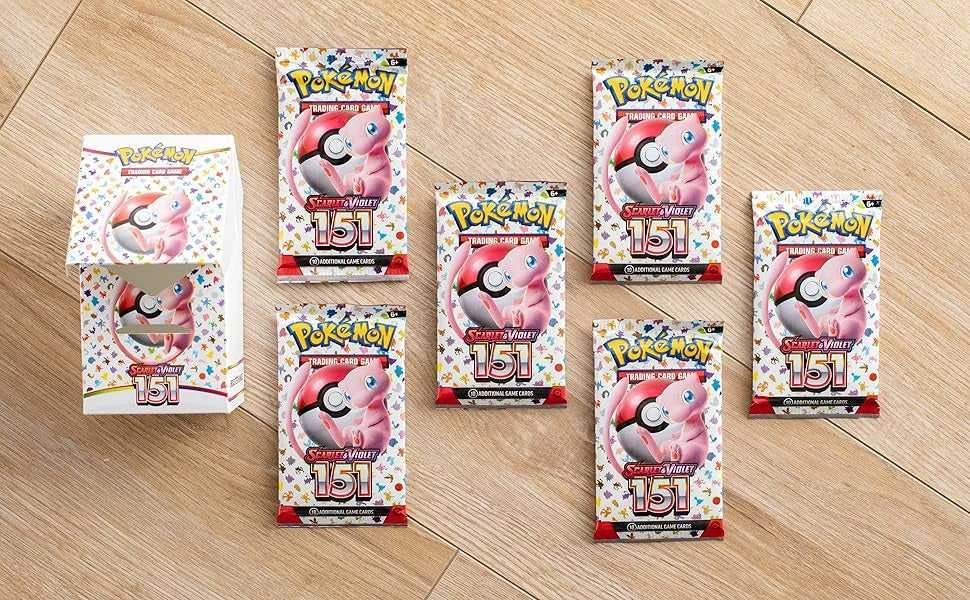 „Pokemon Pokémon TCG“ – „Scarlet & Violet“ 3.5: 151 – papildymo rinkinys