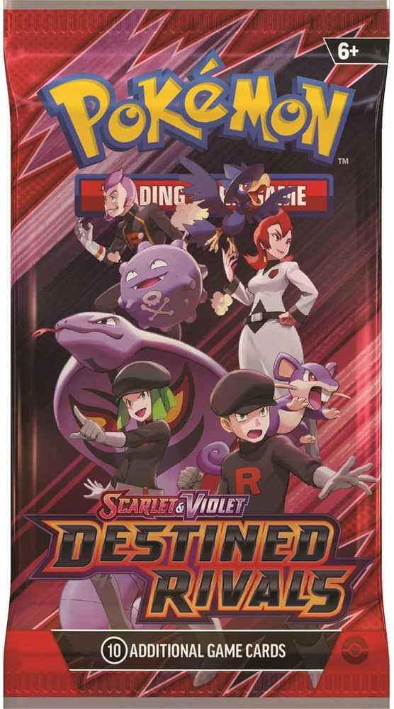 The Pokemon Pokemon TCG: Scarlet & Violet - Destined Rivals Booster