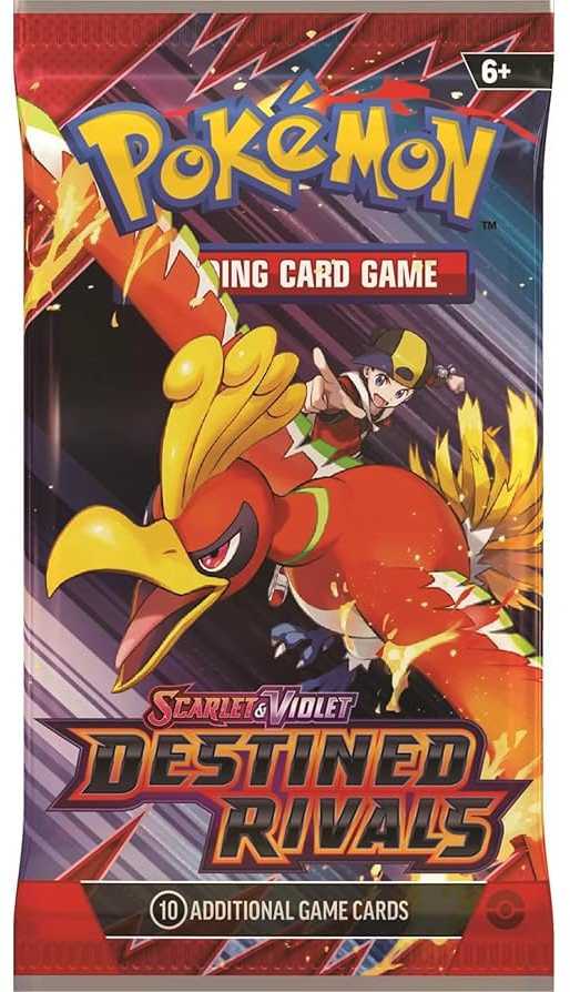 The Pokemon Pokemon TCG: Scarlet & Violet - Destined Rivals Booster