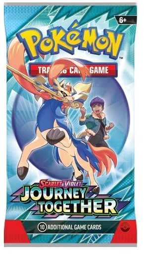 Pokémon TCG Scarlet & Violet: Journey Together papildymas – 10 kortų (EN)