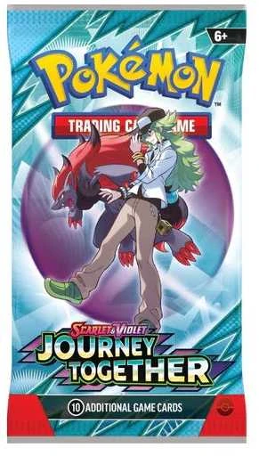 Pokémon TCG Scarlet & Violet: Journey Together papildymas – 10 kortų (EN)