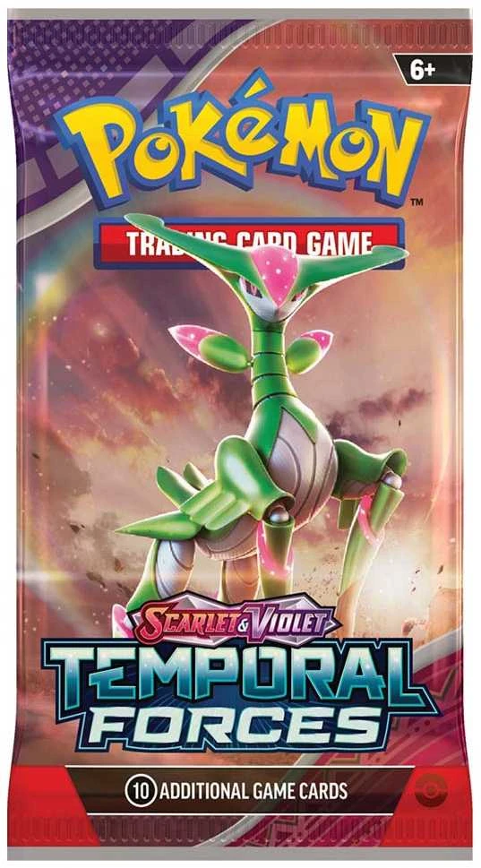 Pokémon TCG Scarlet & Violet: Temporal Forces boosteris (10 kortų, anglų k.)