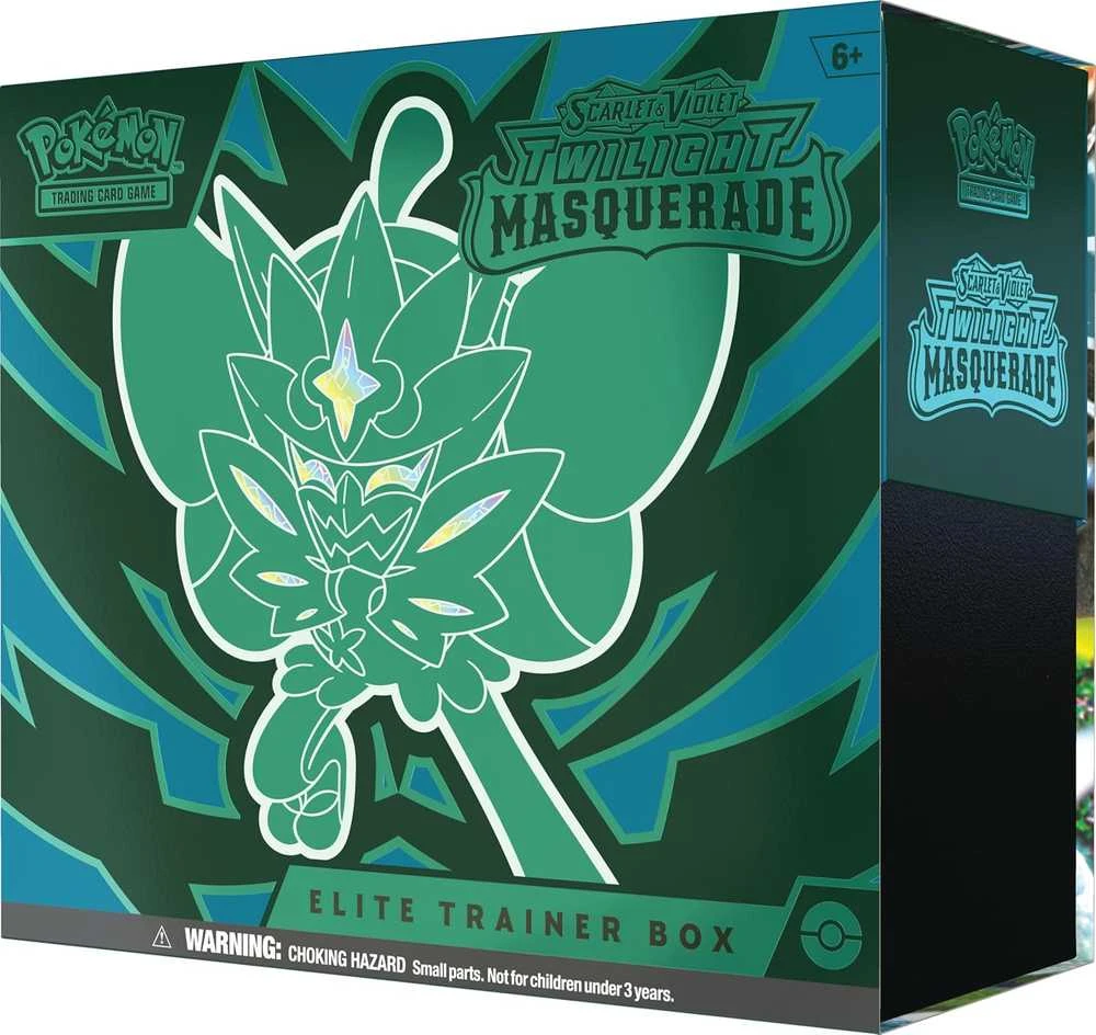 „The Pokemon Pokemon TCG“ – „Scarlet & Violet 6 Twilight Masquerade Elite Trainer Box“