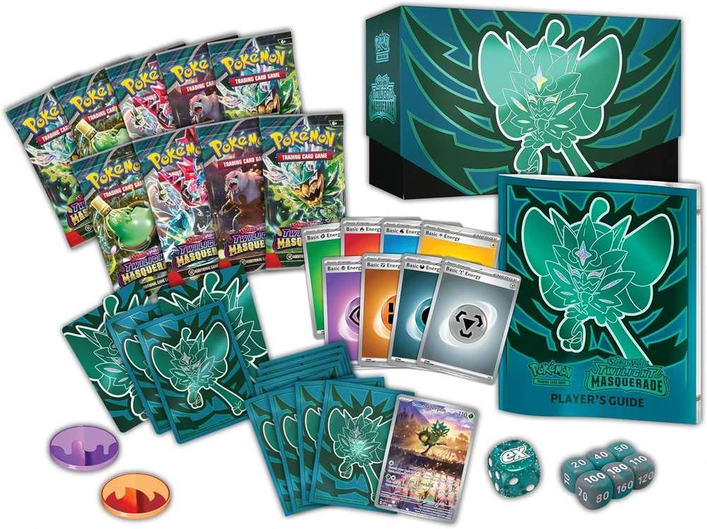 „The Pokemon Pokemon TCG“ – „Scarlet & Violet 6 Twilight Masquerade Elite Trainer Box“