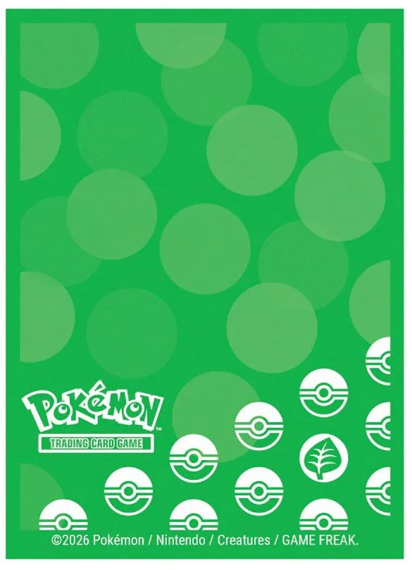 Kolekcionuojami Kortelių Aplankai - Ultra PRO Energy Grass Type 65 Count Protective Card Sleeves Žalias