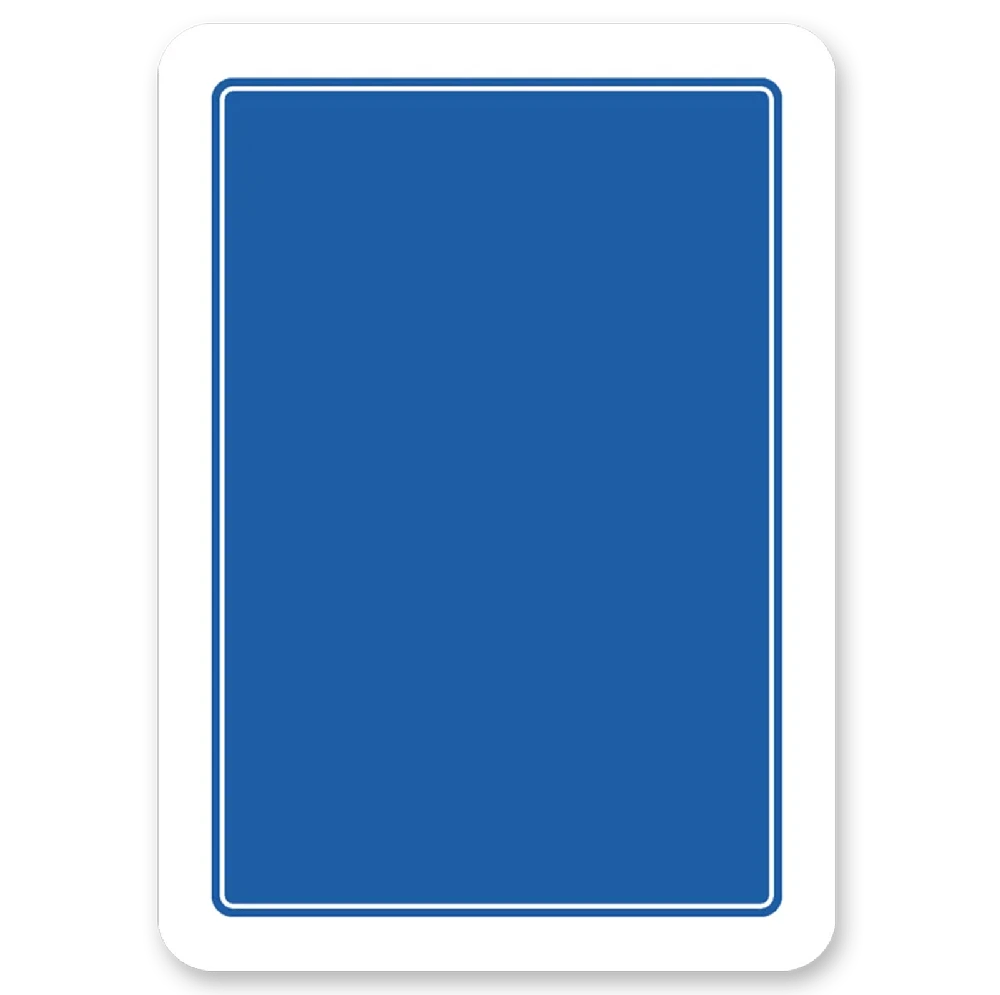 Poker Club F/N kortos (mėlynos) Modiano