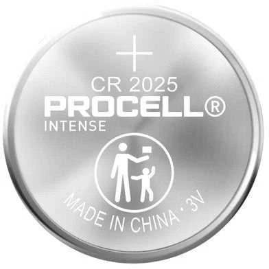 Baterija - Procell Intense CR2025 3V Ličio Baterijų 5 Rinkinys
