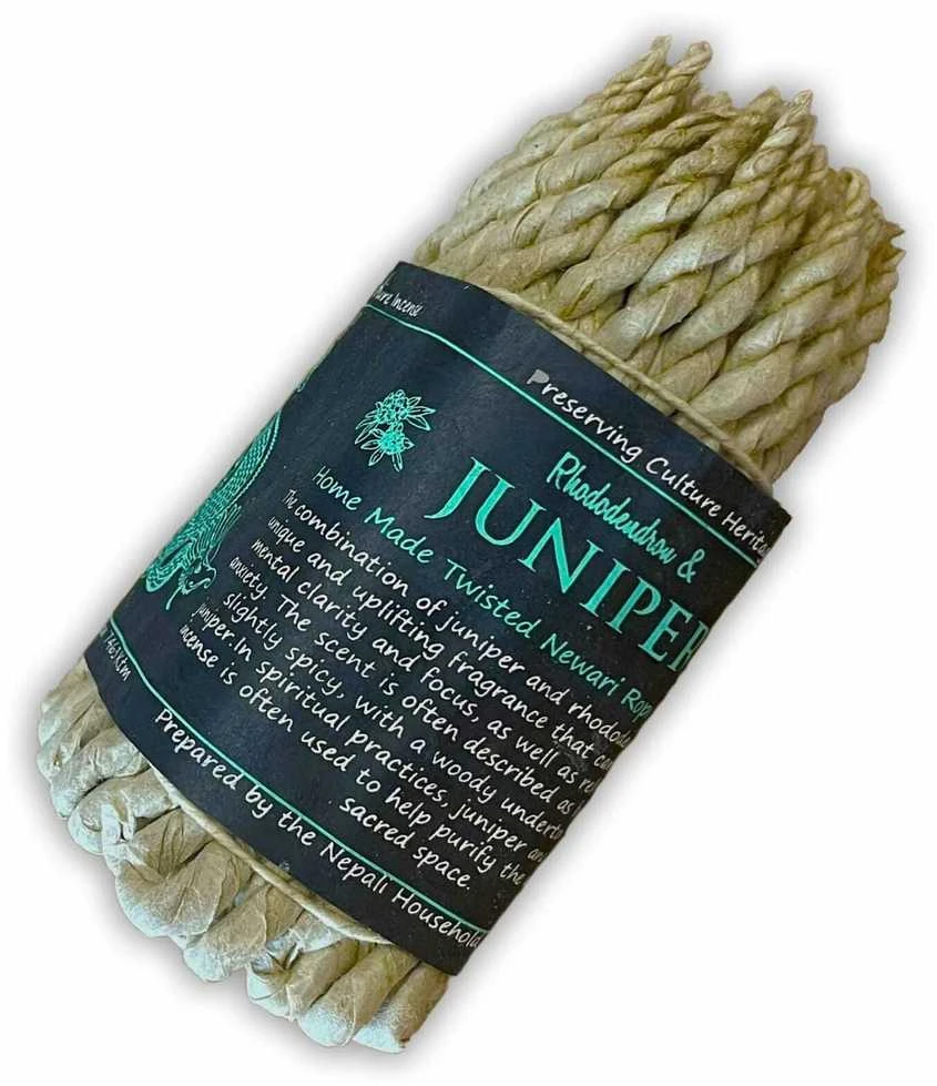Nepali Rope Pure Herbs Rhododendron & Juniper Rope Smilkalai