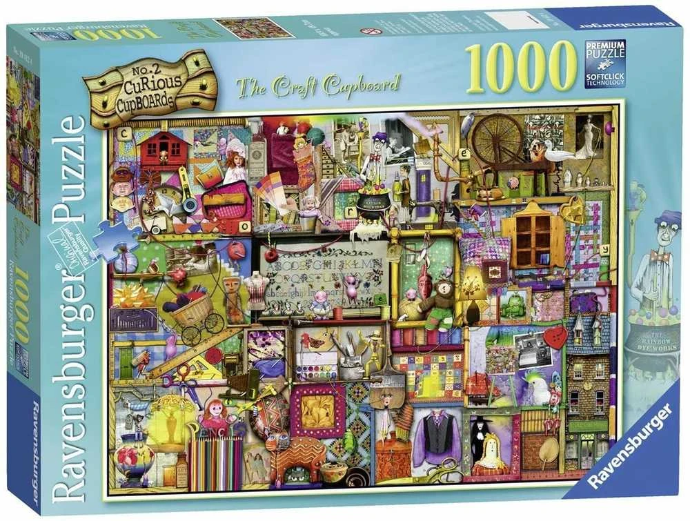 Ravensburger Dėlionė 1000 vnt. - Unikalūs rankdarbiai