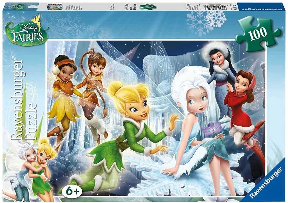 Puzzle 100 Design of Winter Fairies - RAVENSBURGER dėlionė
