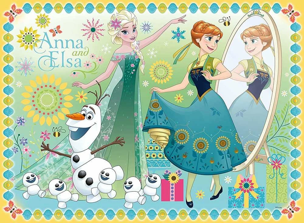 RAVENSBURGER dėlionė 100., Frozen Fever, 105847