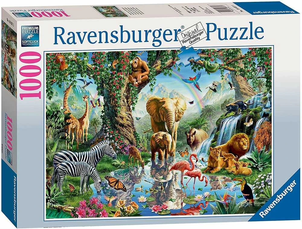 Ravensburger Dėlionė 1000 vnt. - Džiunglės