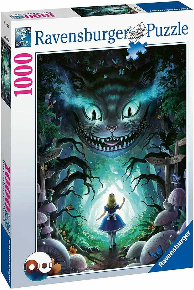 Ravensburger Dėlionė 1000 vnt. - Alisa stebuklų šalyje