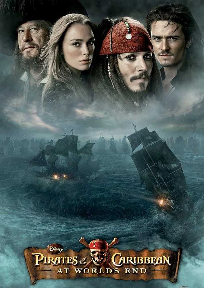 Puzzle 1000 Caribbean Pirates III - RAVENSBURGER dėlionė