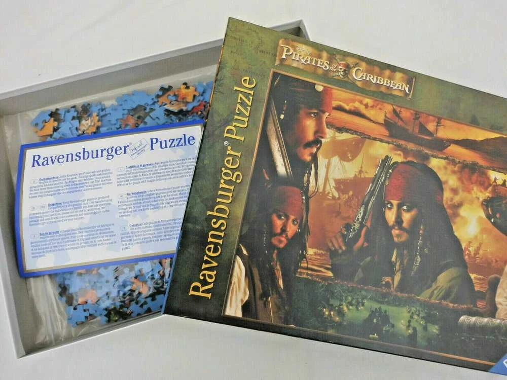 Ravensburger Dėlionė 1000 vnt. - Spalvingos dėlionės dalys