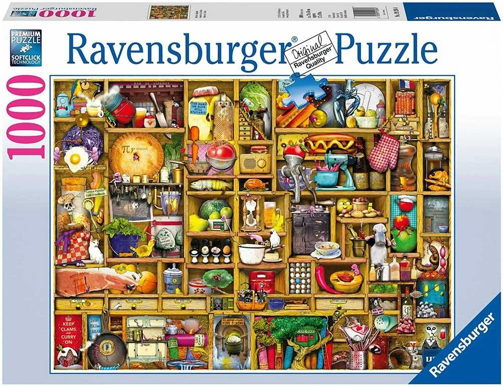 Puzzle 1000 Kitchen Cupboard - RAVENSBURGER dėlionė