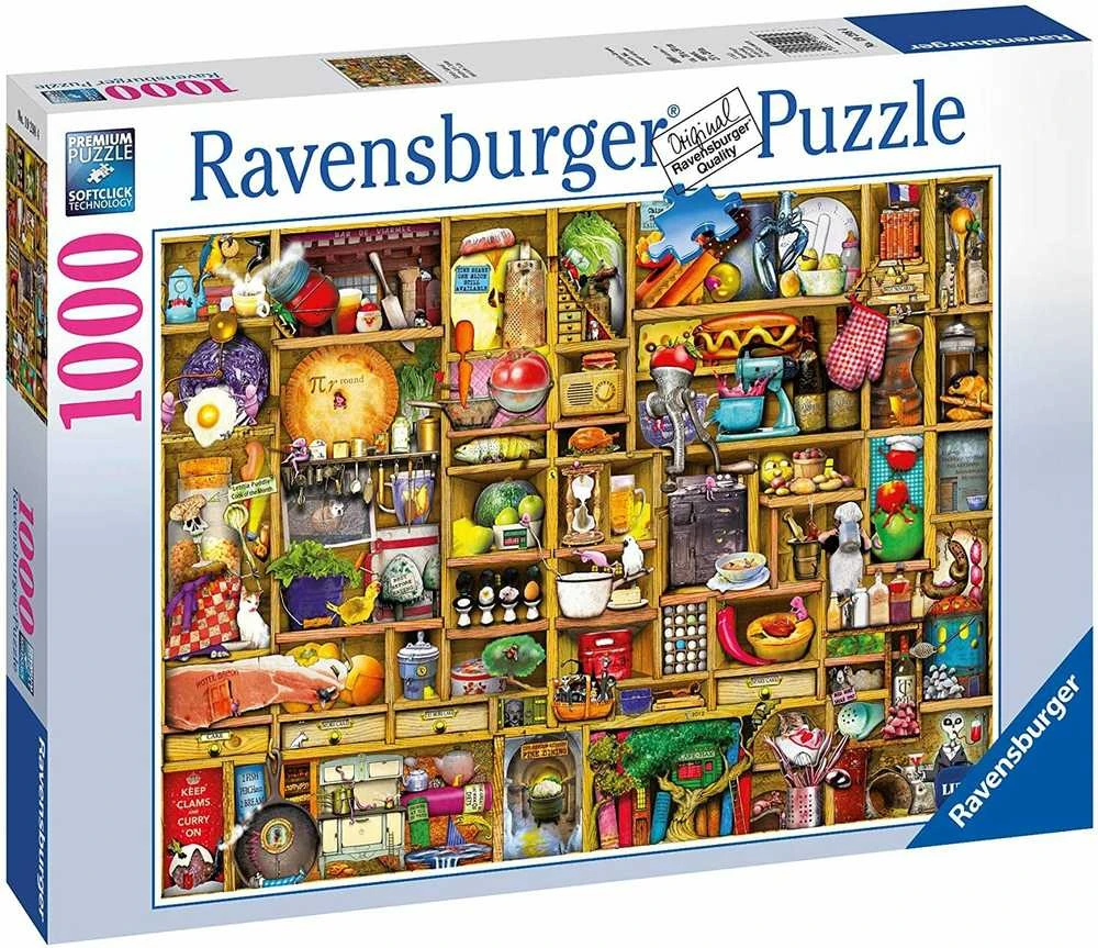 Puzzle 1000 Kitchen Cupboard - RAVENSBURGER dėlionė