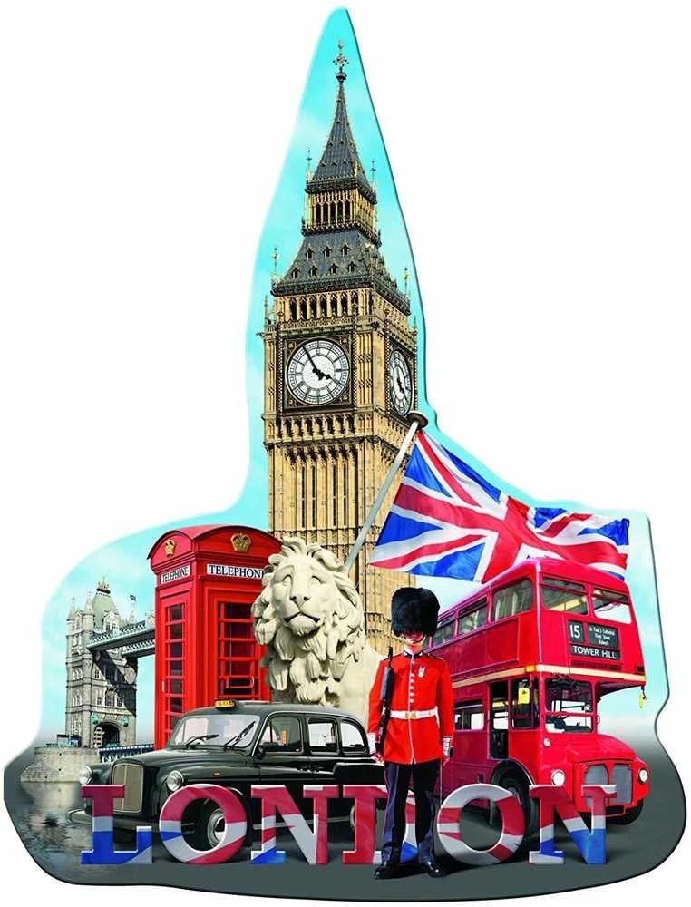 Puzzle 1155 Silhouette London - RAVENSBURGER dėlionė