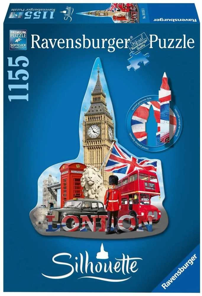 Puzzle 1155 Silhouette London - RAVENSBURGER dėlionė