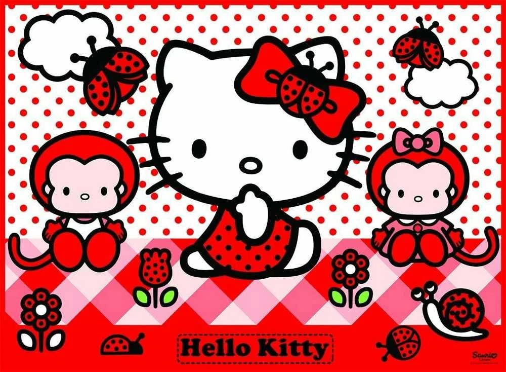 Puzzle 150 XXL Classic Hello Kitty - RAVENSBURGER dėlionė