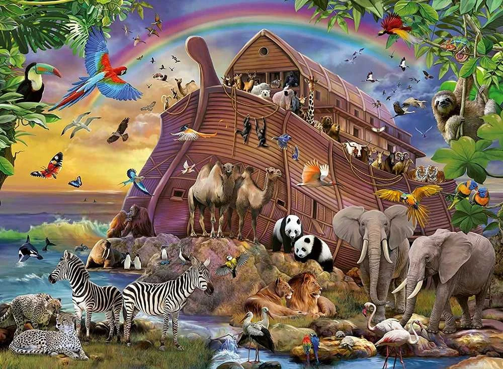 Ravensburger Dėlionė 150 vnt. - Nojaus arka