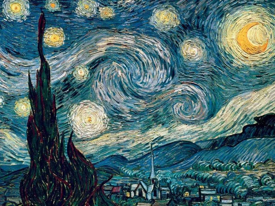 Ravensburger Dėlionė 1500 vnt. - Vincentas van Gogas: Žvaigždėta naktis