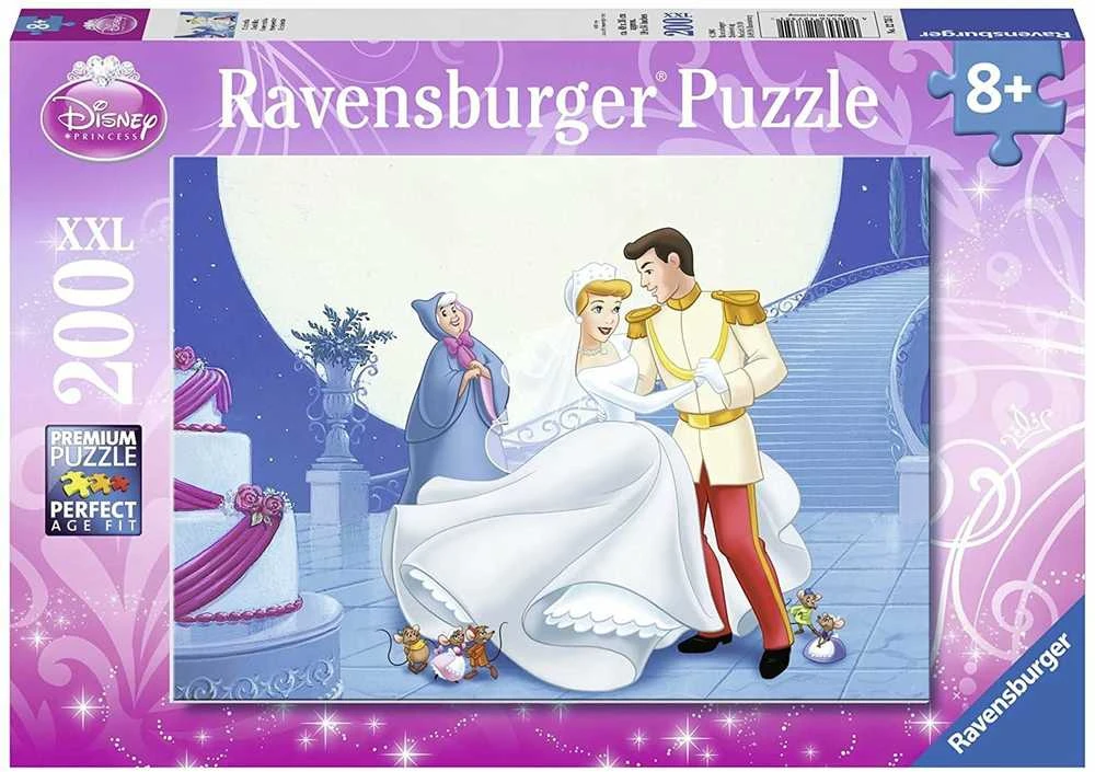 Puzzle 200 XXL Disney Princess - RAVENSBURGER dėlionė