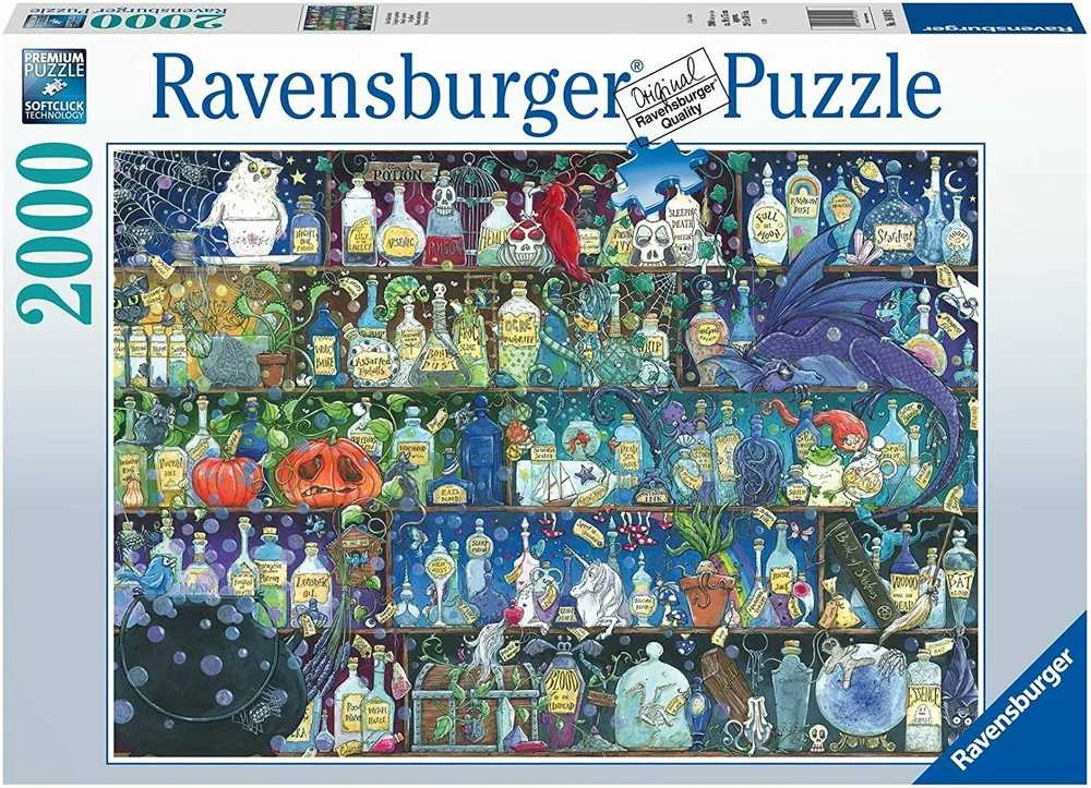 Ravensburger Dėlionė 2000 vnt. - Spintelė su nuodais