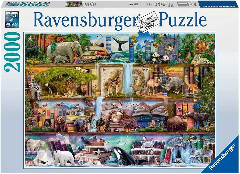 Ravensburger Dėlionė 2000 vnt. - Laukinių gyvūnų karalystė