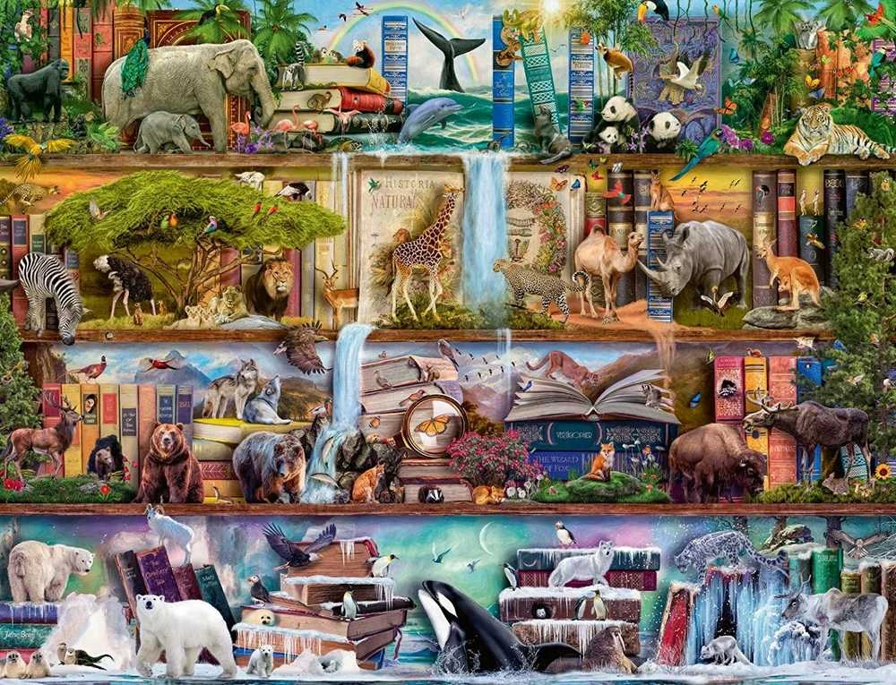 Ravensburger Dėlionė 2000 vnt. - Laukinių gyvūnų karalystė