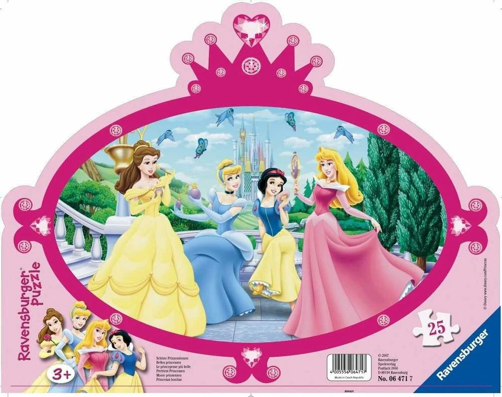 Puzzle 25: Disney Princess - RAVENSBURGER dėlionė