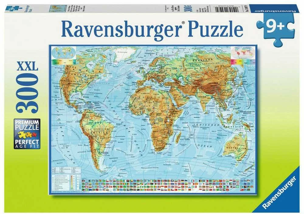 RAVENSBURGER dėlionė Gyvūnai visame pasaulyje, 300d., 13257