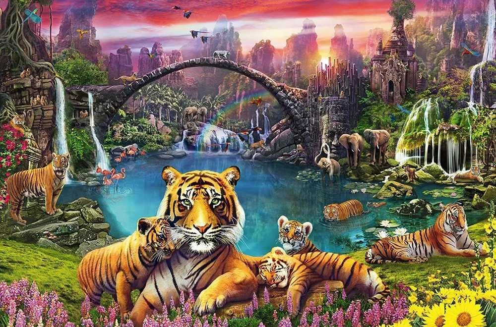 Ravensburger Dėlionė 3000 vnt. - Laukinė gamta