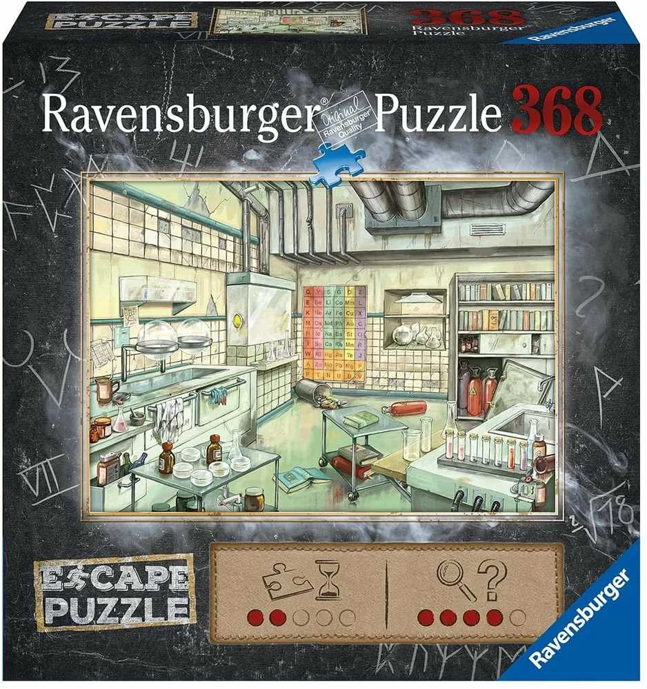 Ravensburger "EXIT" Dėlionė 368 vnt. - Laboratorija