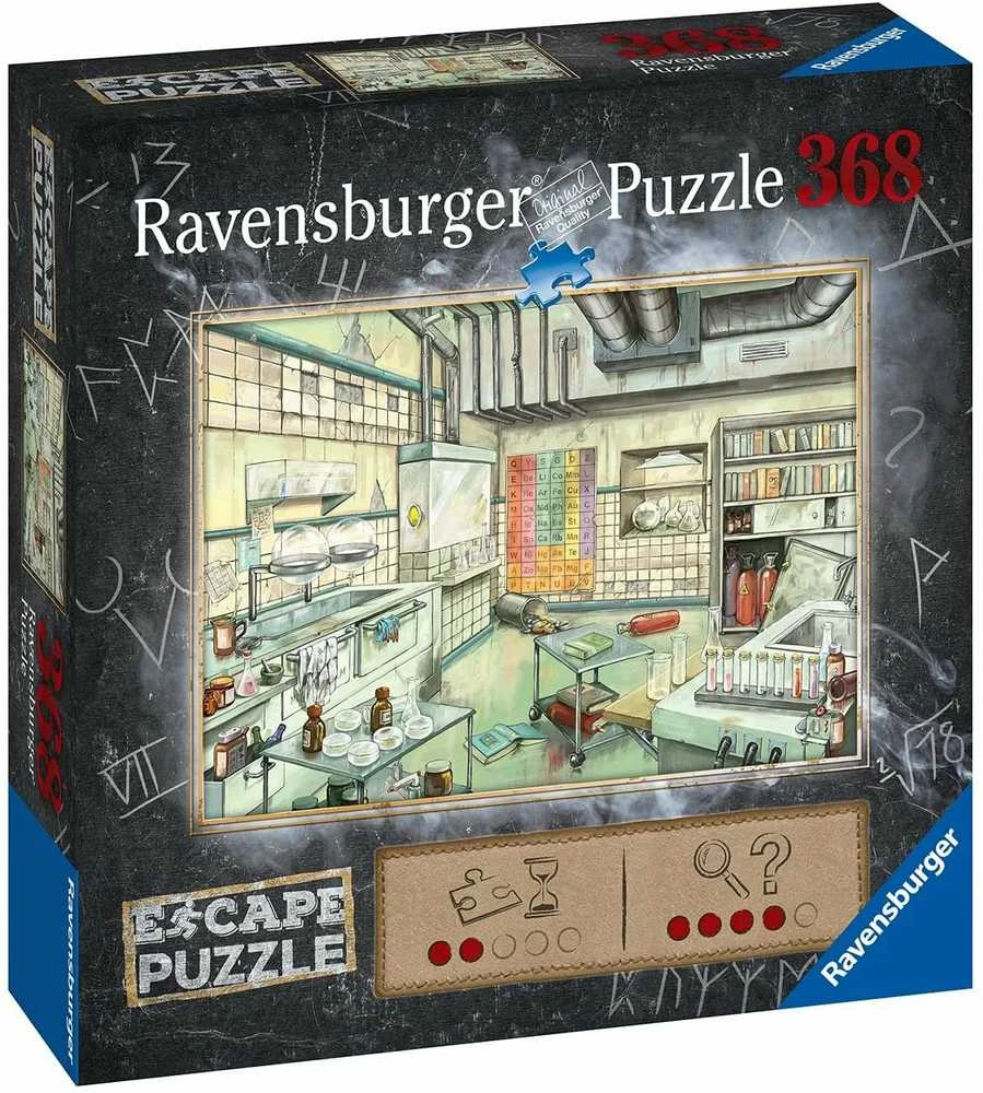 Ravensburger "EXIT" Dėlionė 368 vnt. - Laboratorija