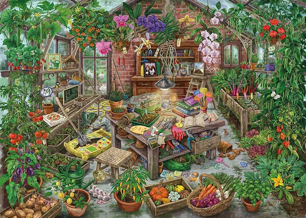 Ravensburger EXIT Dėlionė 368 vnt. - Šiltnamis