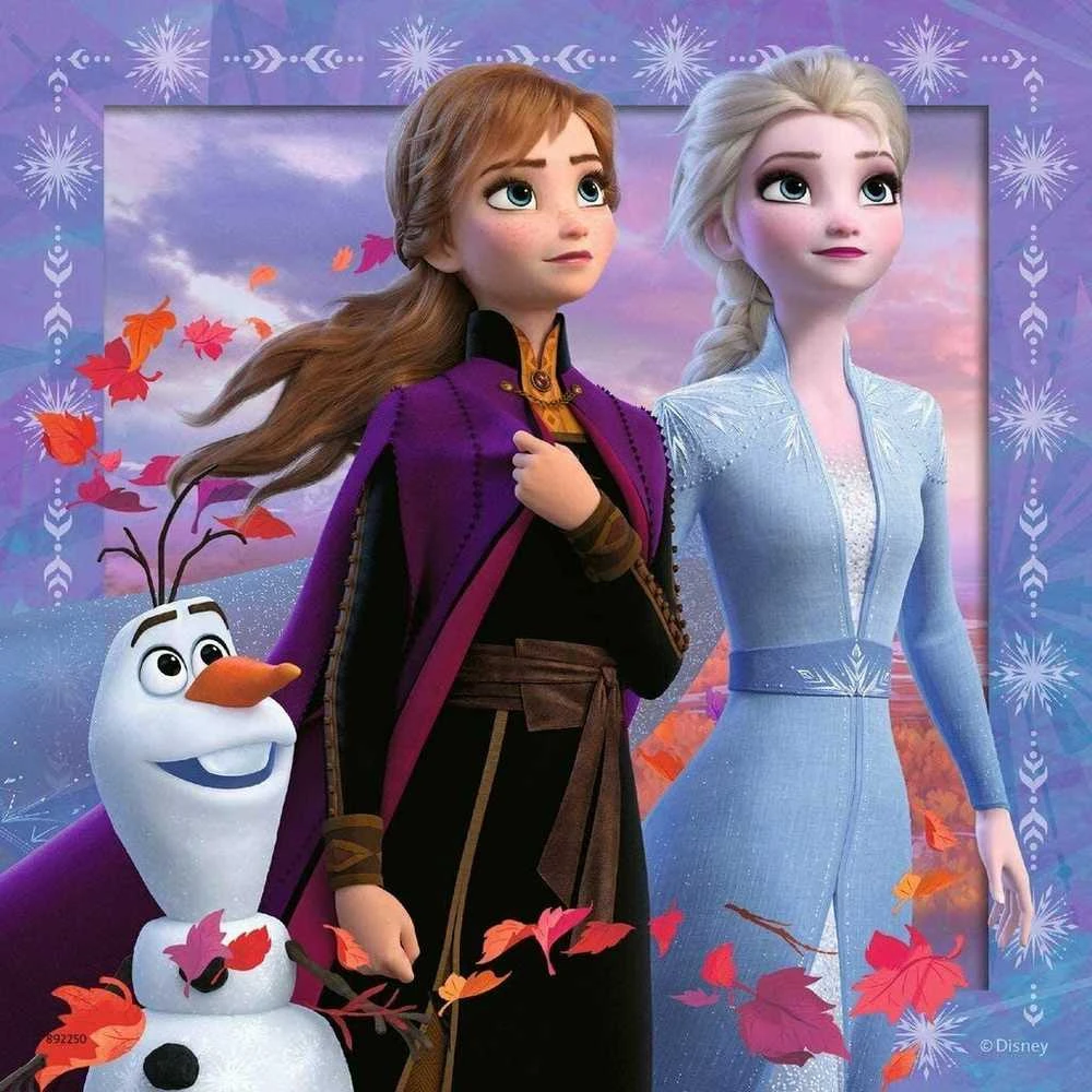 Ravensburger Dėlionė 3x49 vnt. - Frozen 2