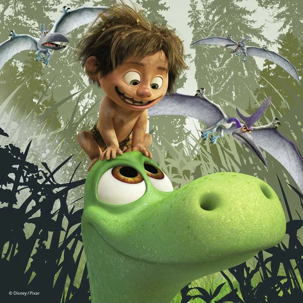 RAVENSBURGER dėlionė Arlo, the good Dinosaur 3x49 d, 094066