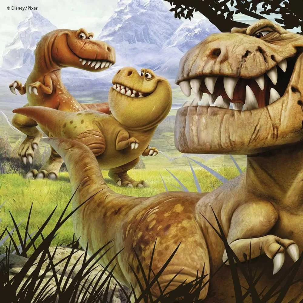 RAVENSBURGER dėlionė Arlo, the good Dinosaur 3x49 d, 094066