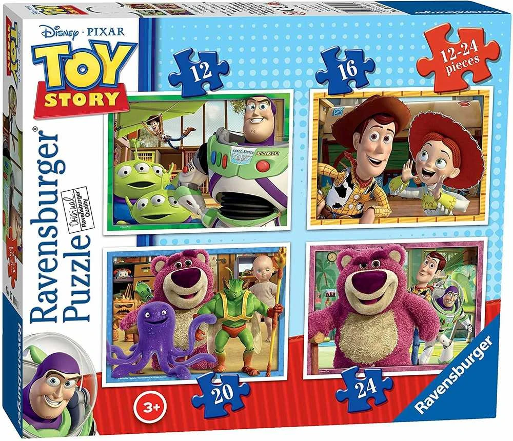 Puzzle 4in1 Toy Story 3 - RAVENSBURGER dėlionė