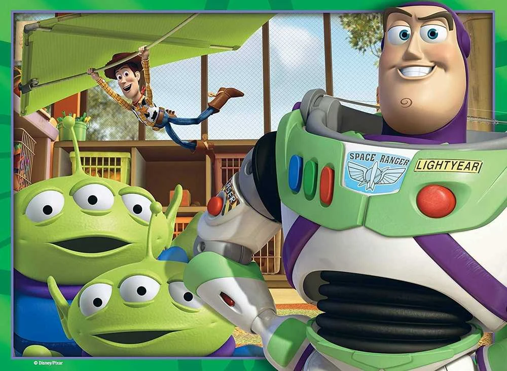Puzzle 4in1 Toy Story 3 - RAVENSBURGER dėlionė