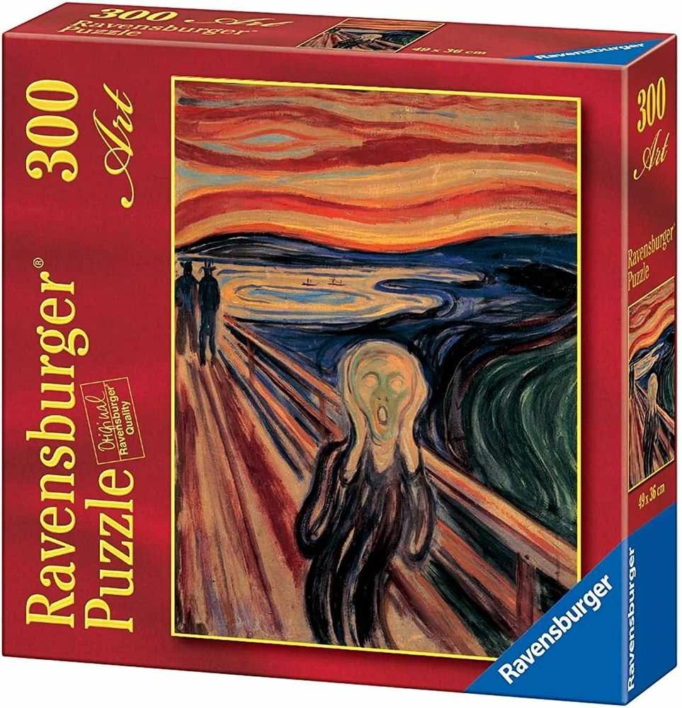 Puzzle Art 300 Munch :The scream - RAVENSBURGER dėlionė