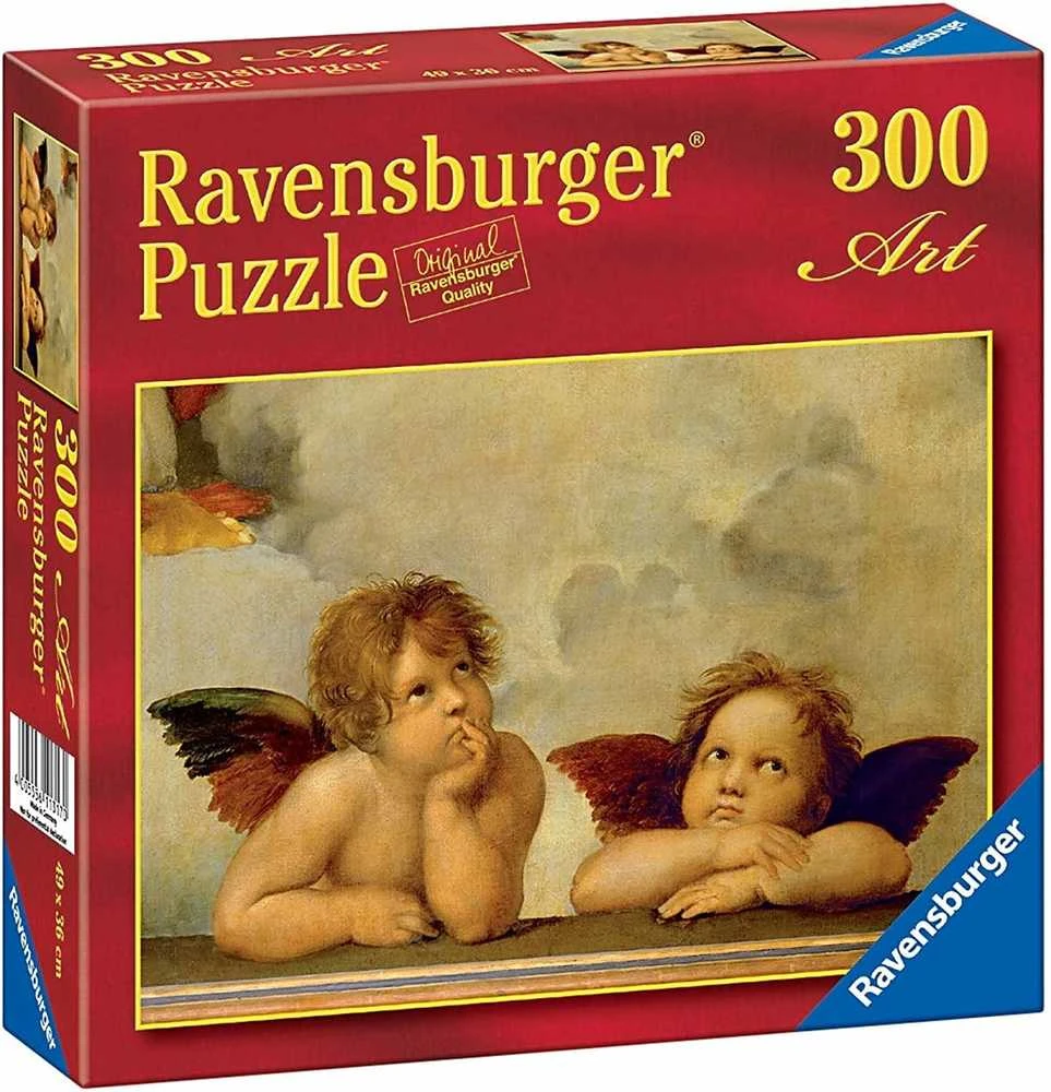 Puzzle Art 300 Rafaello: Angels - RAVENSBURGER dėlionė