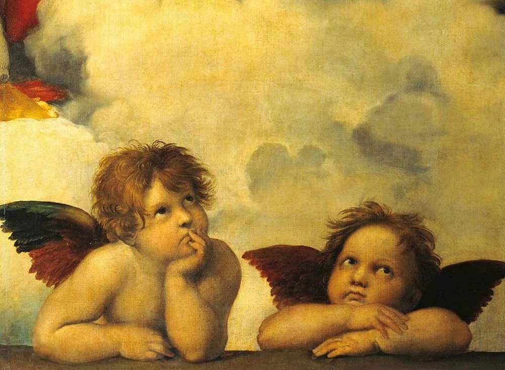 Puzzle Art 300 Rafaello: Angels - RAVENSBURGER dėlionė