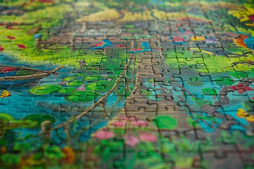 RAVENSBURGER ESCAPE KIDS dėlionė Jungle Export, 368d., 12989
